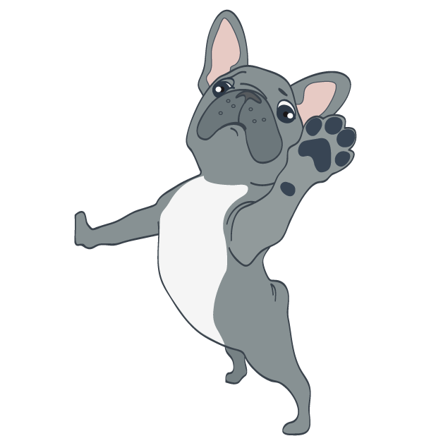 Dusty the Bulldog messages sticker-9