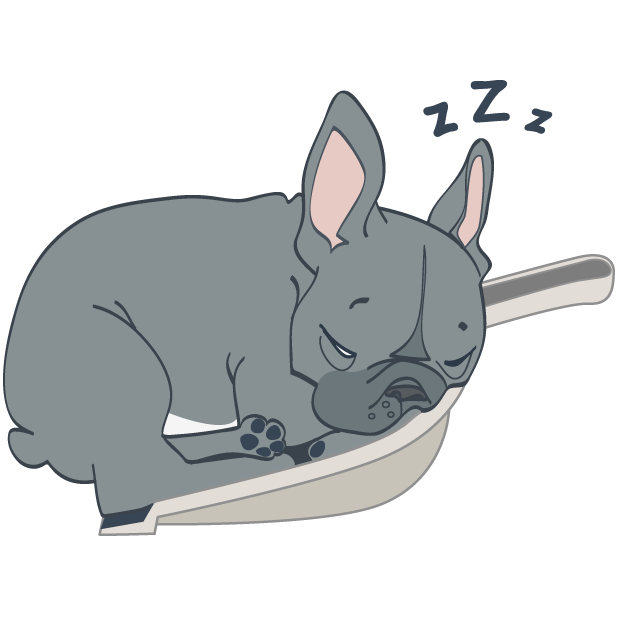 Dusty the Bulldog messages sticker-4