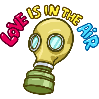 Love Hate Valentine's Sticker messages sticker-9