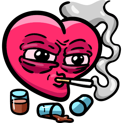 Love Hate Valentine's Sticker messages sticker-4