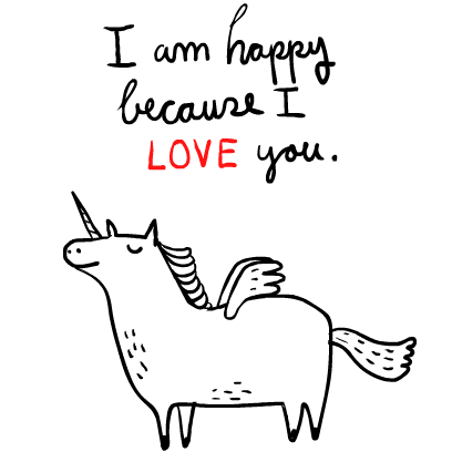 Magical Pegacorn messages sticker-0