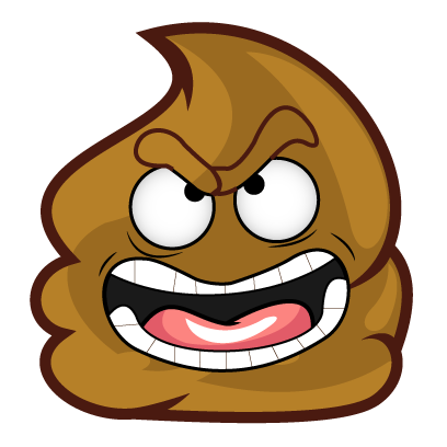 Poopy Emoji messages sticker-11