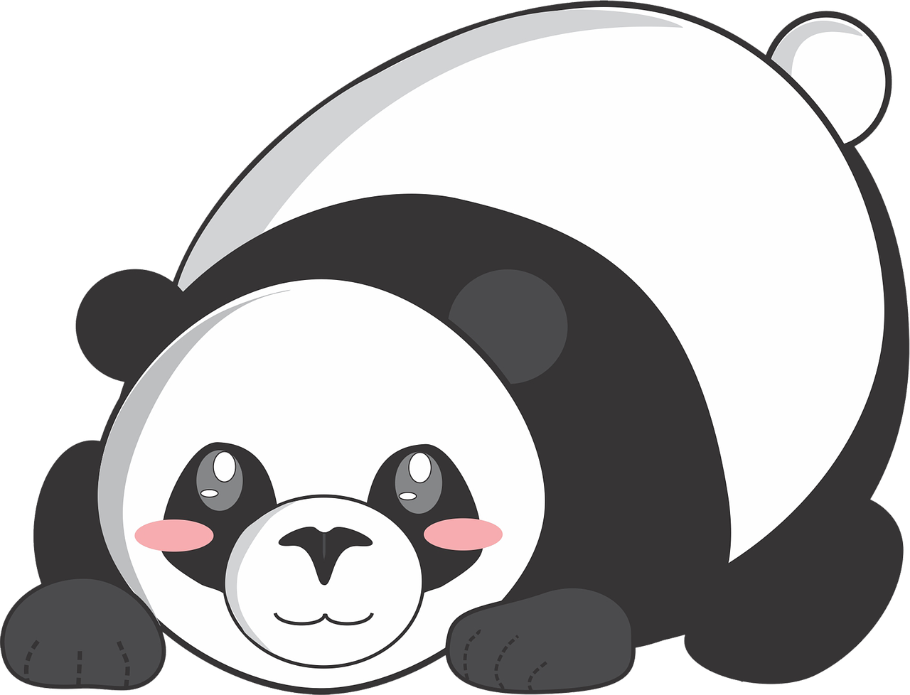 Panda Stickers - 2018 messages sticker-5