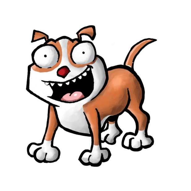 Pancho the Pitbull messages sticker-0