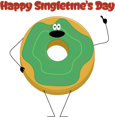 Happy Singletine's Day messages sticker-10