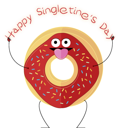 Happy Singletine's Day messages sticker-0