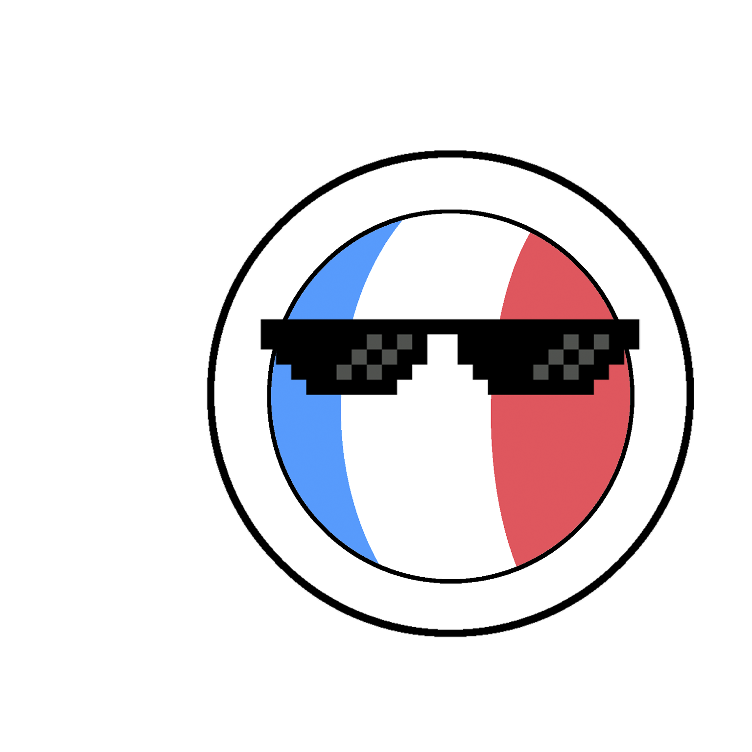 CountryBalls - FR messages sticker-2