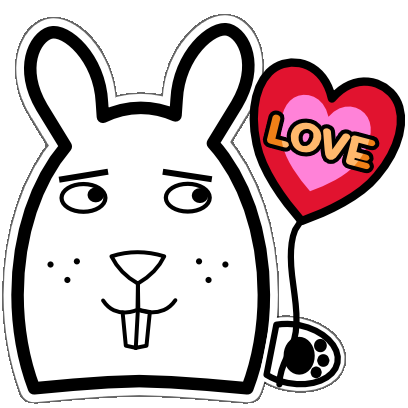 Sticky Bunnies messages sticker-1