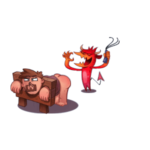 Farm and Click - Hell Clicker messages sticker-9