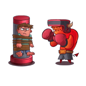 Farm and Click - Hell Clicker messages sticker-0