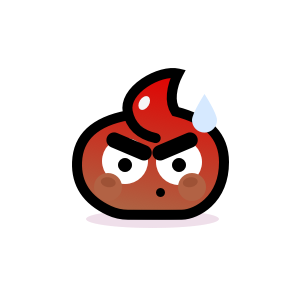 Truly Poops emoji messages sticker-3