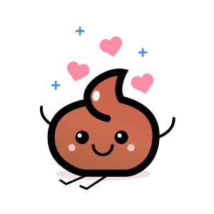 Truly Poops emoji messages sticker-0