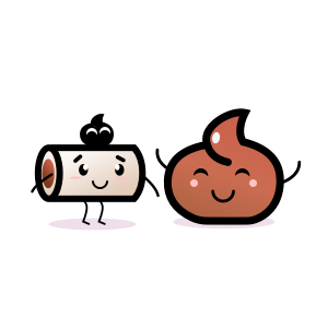 Truly Poops emoji messages sticker-1