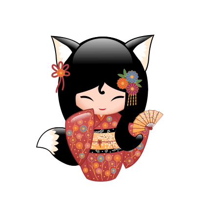 Japanese Kokeshi Dolls messages sticker-6