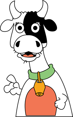 Cow Stickers - 2018 messages sticker-8