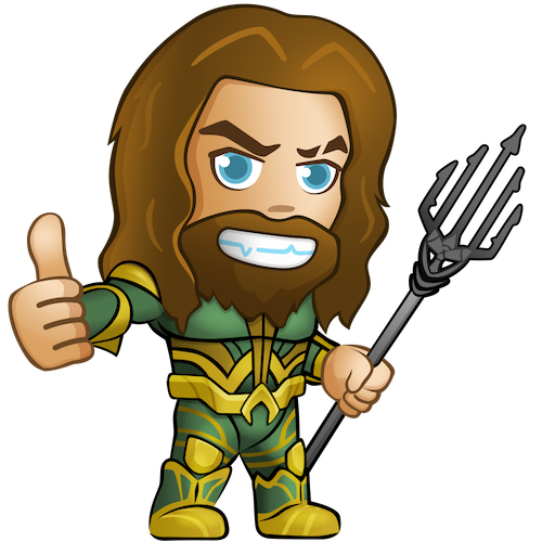Justice League Sticker Pack messages sticker-2