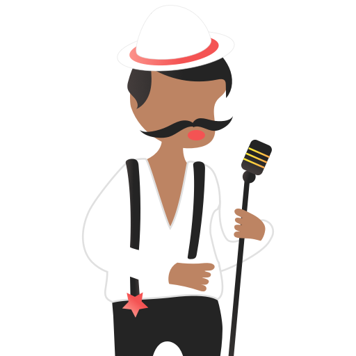 Sing karaoke songs a long VOCA messages sticker-6