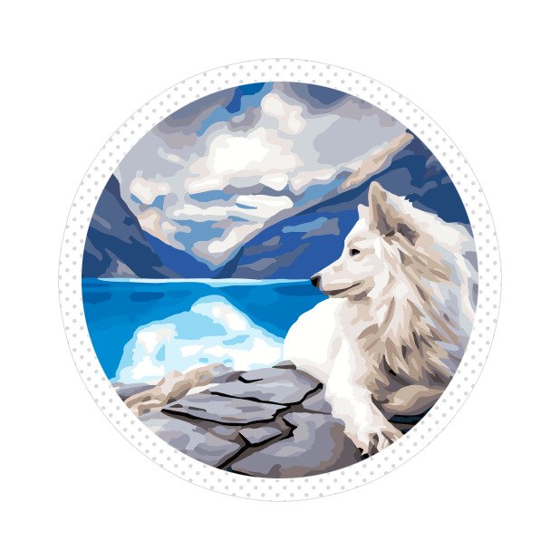 April Coloring - Oil Painting messages sticker-10