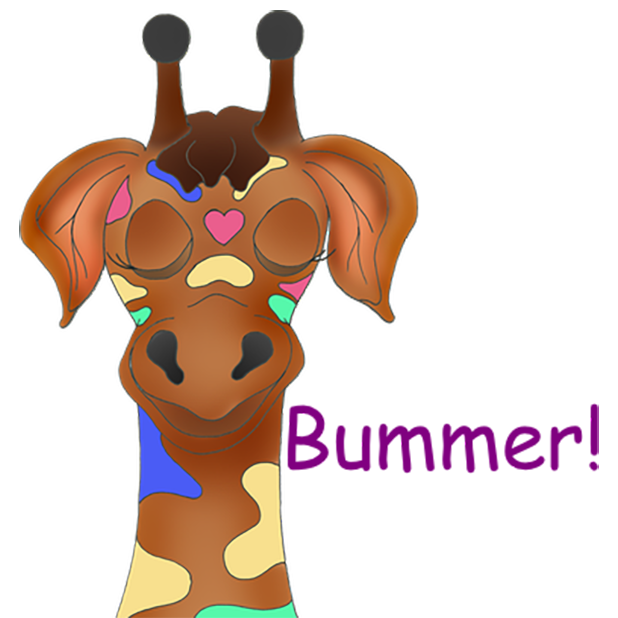 Giraffe Expressions messages sticker-0