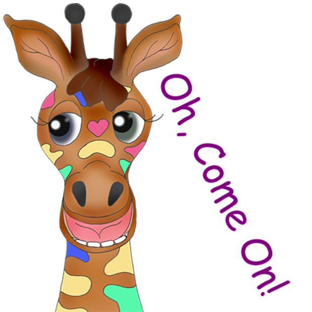 Giraffe Expressions messages sticker-8