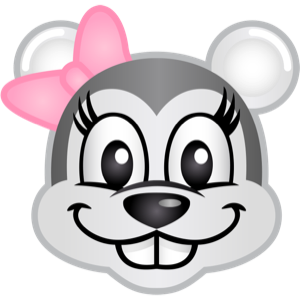 Flying Squirrels Emoji messages sticker-8