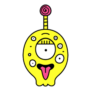 Spaceface messages sticker-3