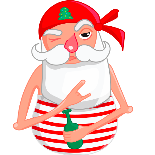 Drink With Santa messages sticker-9