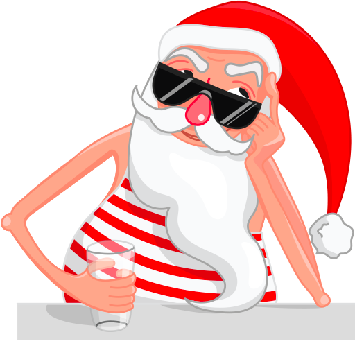 Drink With Santa messages sticker-2