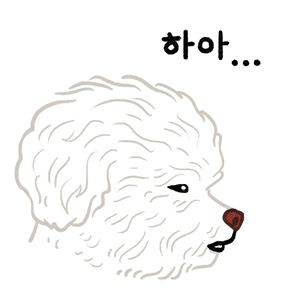 Yallet the bichon (taster) messages sticker-6