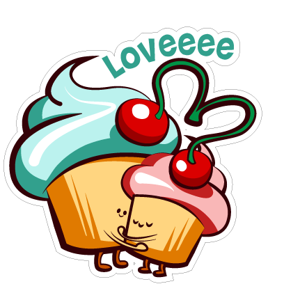 Cupcake Adventures Stickers messages sticker-10