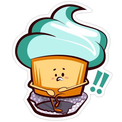 Cupcake Adventures Stickers messages sticker-3