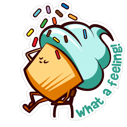 Cupcake Adventures Stickers messages sticker-7