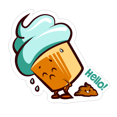 Cupcake Adventures Stickers messages sticker-2