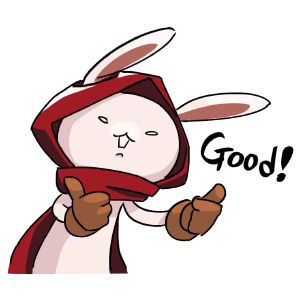 Rabbit in the moon messages sticker-6