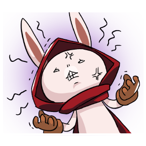 Rabbit in the moon messages sticker-2