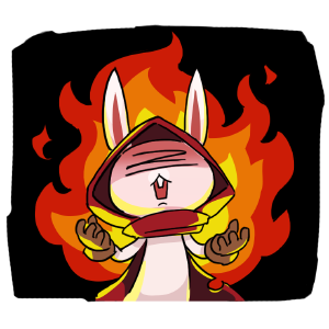Rabbit in the moon messages sticker-1