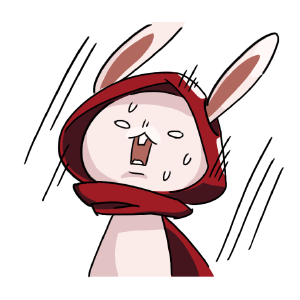 Rabbit in the moon messages sticker-5
