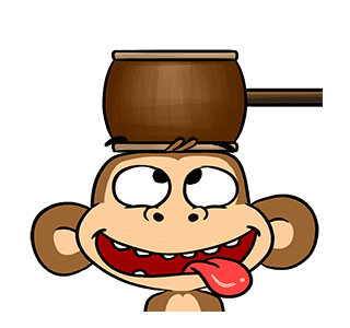 Crazy Monkey Town messages sticker-8