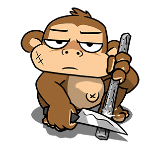 Crazy Monkey Town messages sticker-4