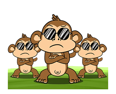 Crazy Monkey Town messages sticker-5