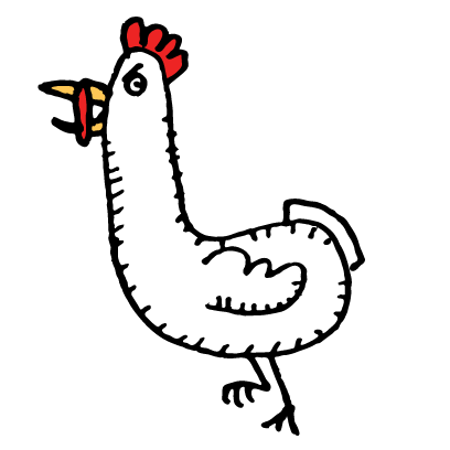 Happy Chickens Stickers messages sticker-5