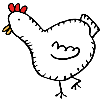 Happy Chickens Stickers messages sticker-3