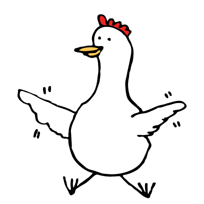 Happy Chickens Stickers messages sticker-4