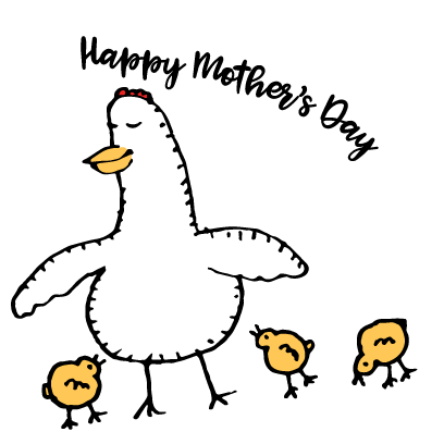 Happy Chickens Stickers messages sticker-9