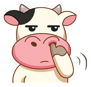 Kitty the Cow messages sticker-10