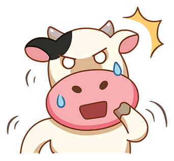 Kitty the Cow messages sticker-5