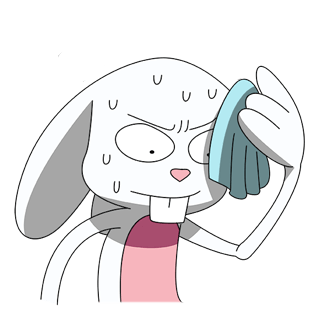 Thug Bunny messages sticker-2