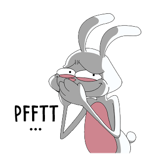 Thug Bunny messages sticker-8