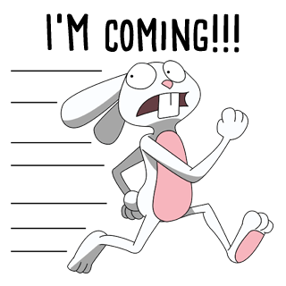 Thug Bunny messages sticker-1