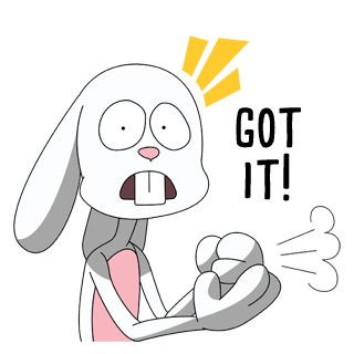 Thug Bunny messages sticker-6